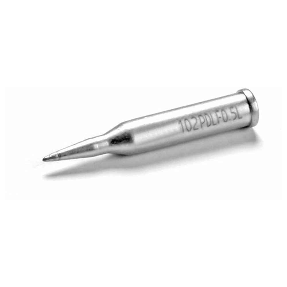 Soldering tip, Series 0102, PDLF05L/0.5 mm, long