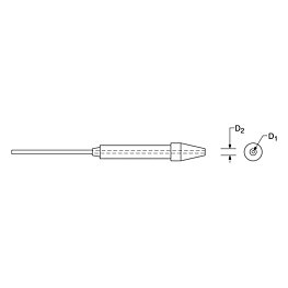 Endura-avlödningsspets SX, 1121-0627/Ø 2,3 mm, standard