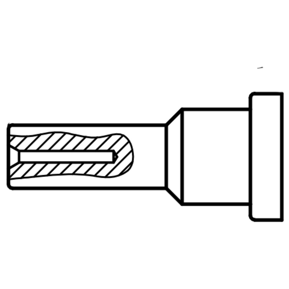 Lödspets serie LT, specialform, LT/Ø 0,5 mm, mätspets - 2
