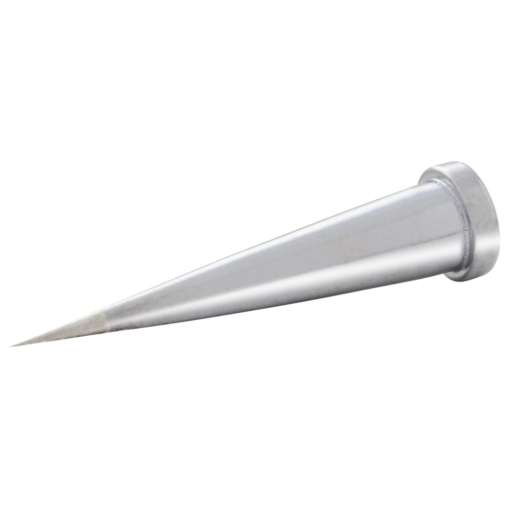 Soldering tip LT series, LT 1L/Ø 0.2 mm, straight, conical long