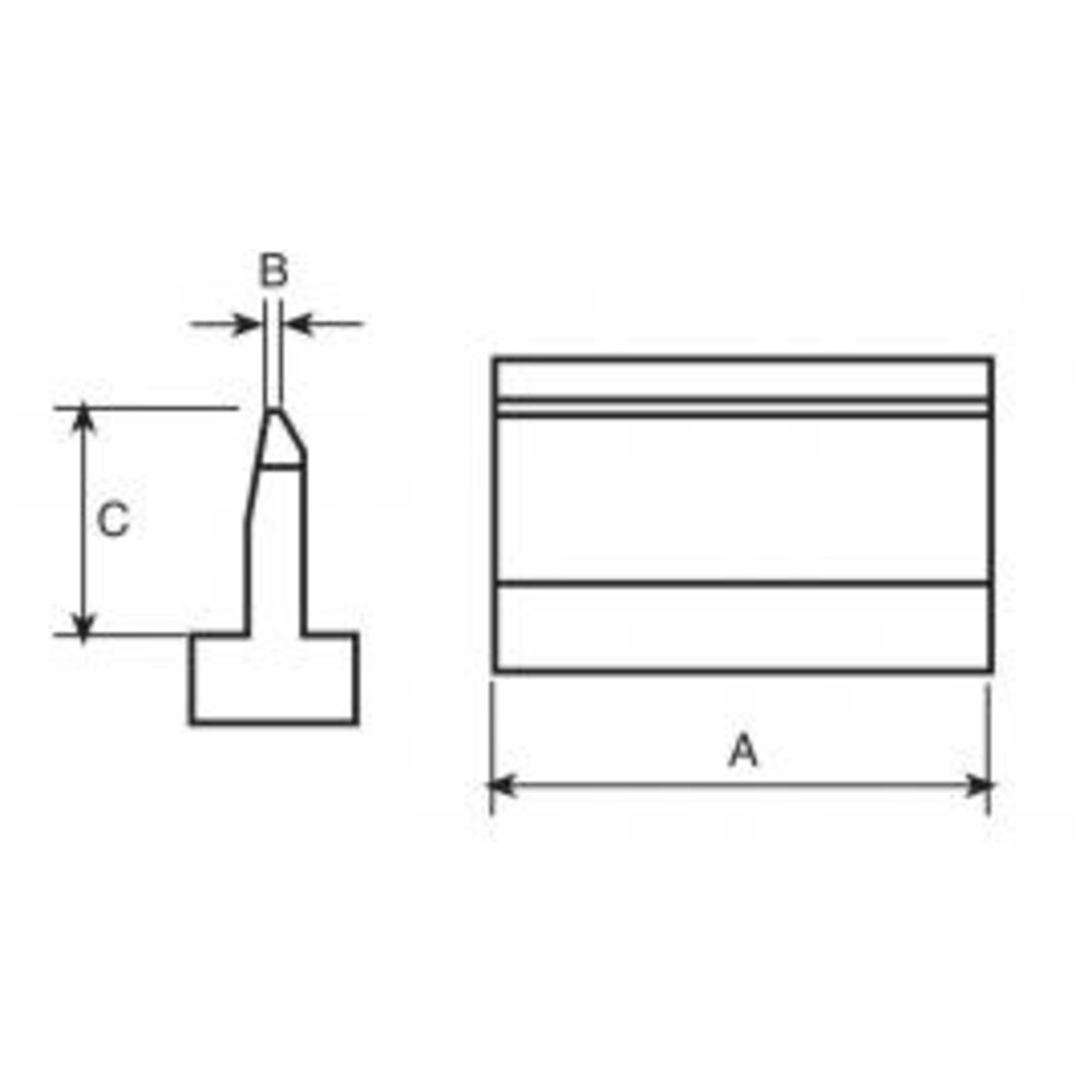 Soldering tip LT SMT, SMT mm, for PAD cleaning - 2
