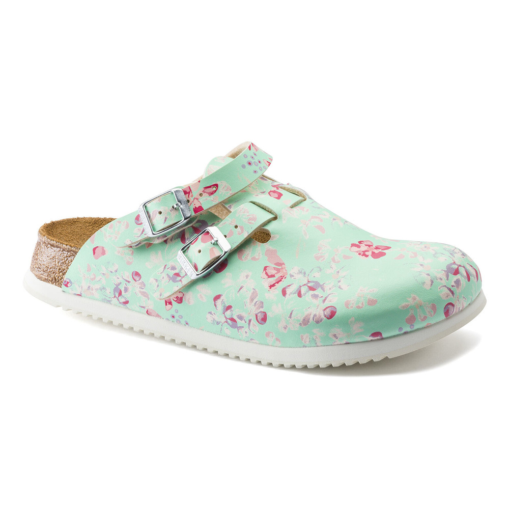 Clog Kay Superlauf, ko-Flor, Flower Field Mint, narrow, Size 43