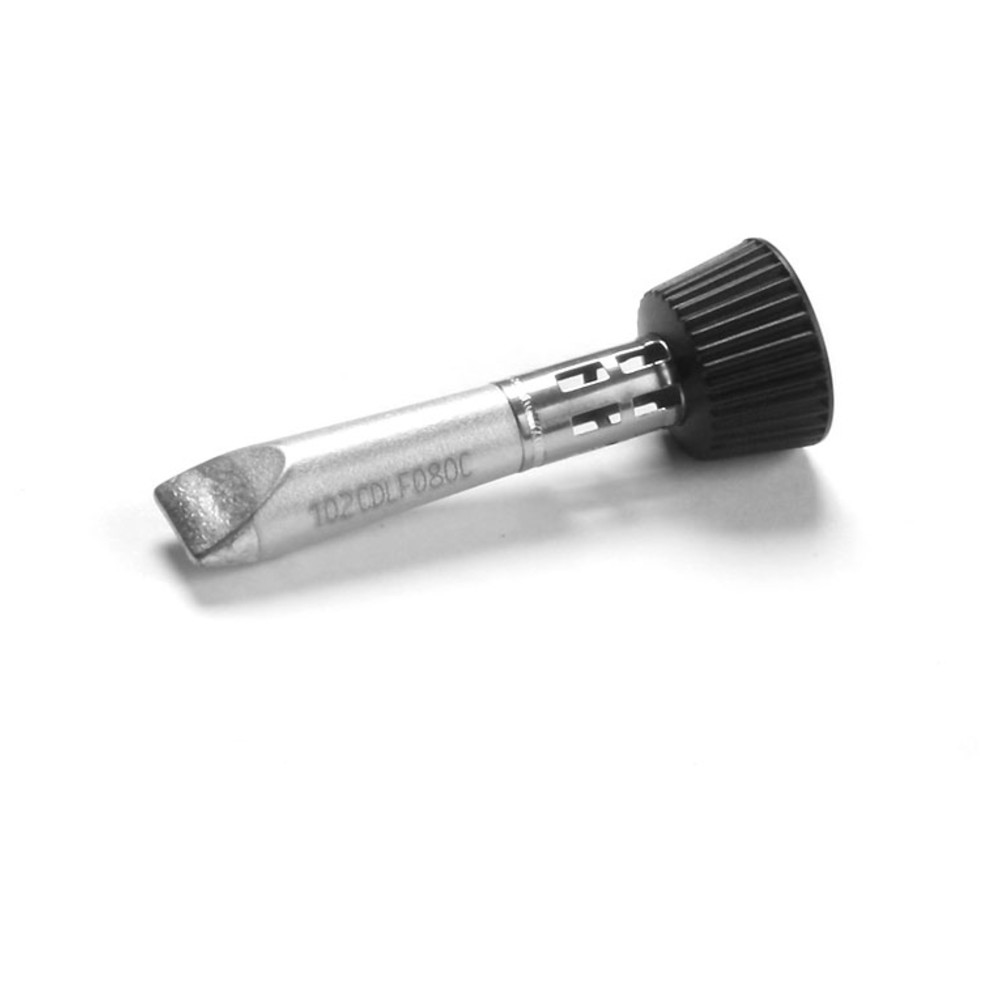 Soldering tip, Series 0102, CDLF080C/8.0 mm, straight