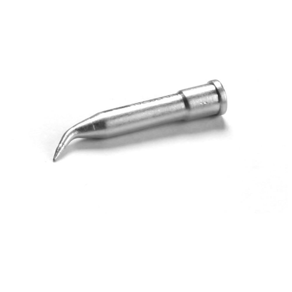 Soldering tip, Series 0102, SDLF04/0.4 mm, pointed, bent