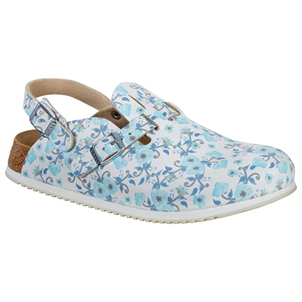 Clog Kay Superlauf, ko-Flor, Paisley Black/White, narrow, Size 40 - 2