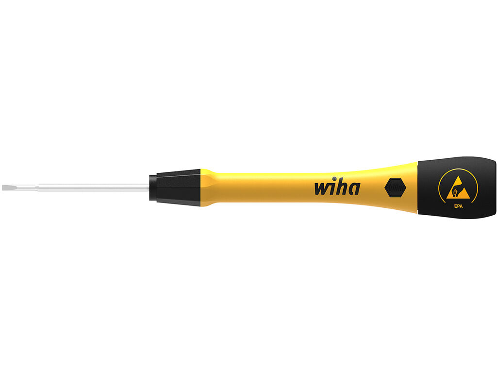 Fine screwdriver PicoFinish® ESD Slotted 2 x 40 mm