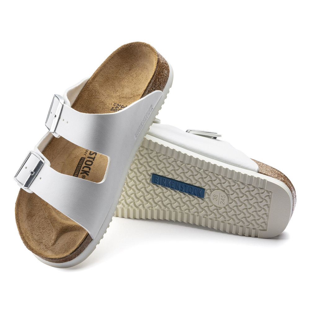 Sandal Arizona Superlauf, ko-Flor, vit, smal bredd, Storlek 38 - 2