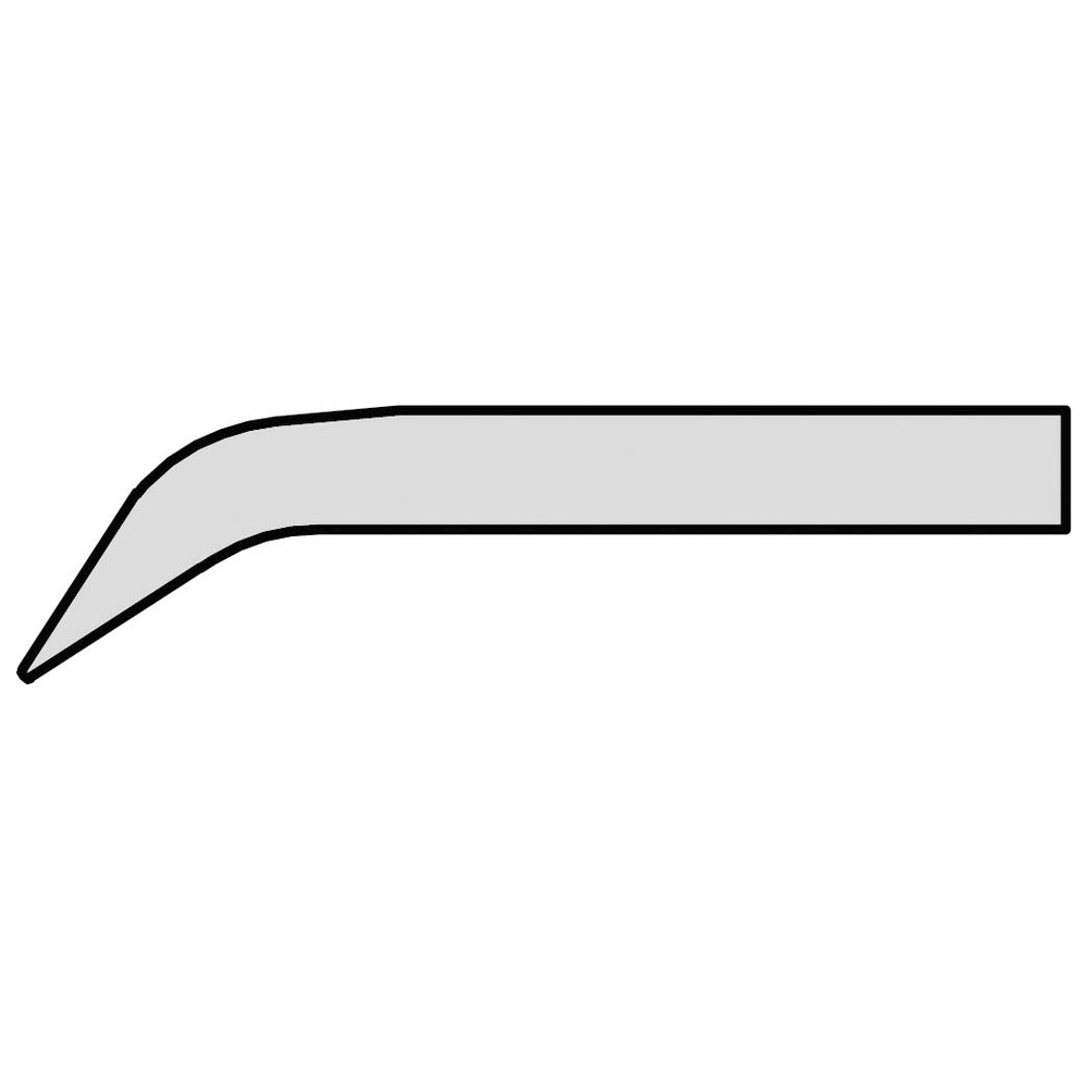 Lödspets serie RTW, rund form, RTW 1MS 45°/Ø 0,4 mm, konisk - 2