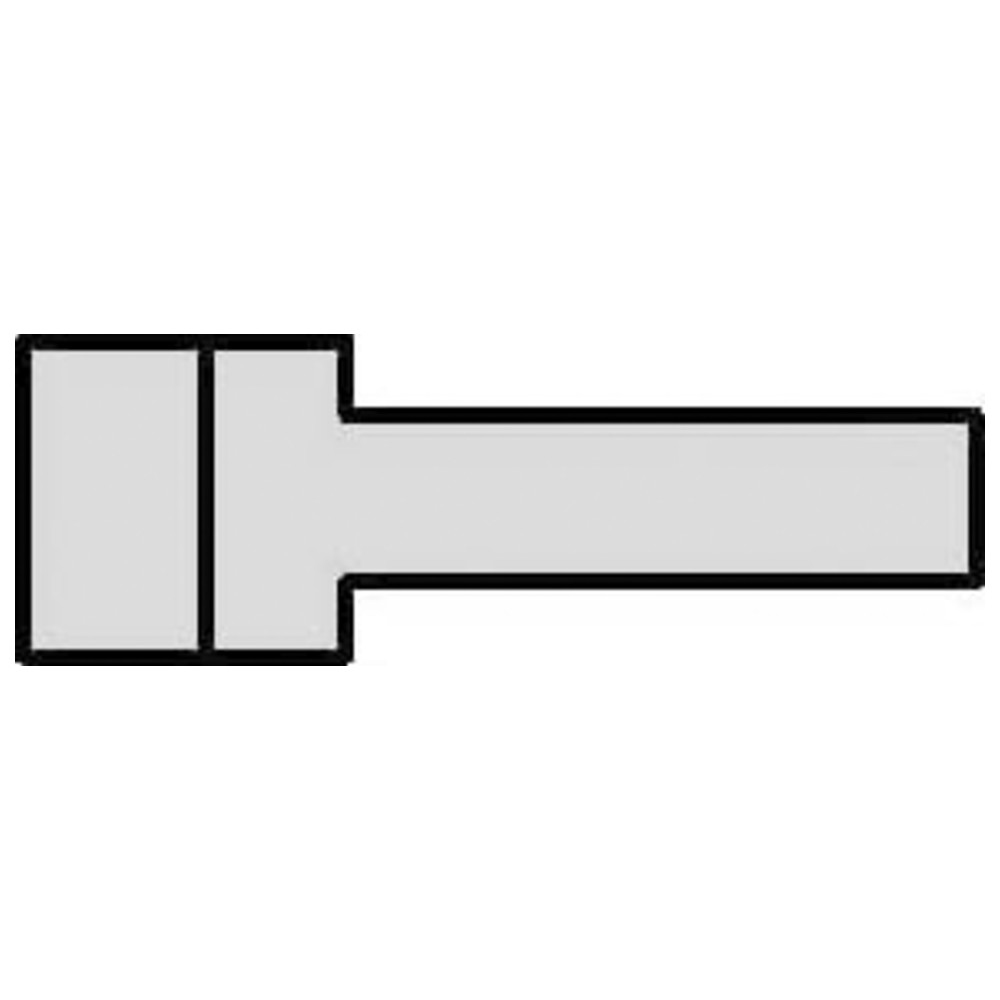 Lödspets serie RTW, mejselformad, RTW 11MS/1,0 x 6 mm, rak/MS - 2