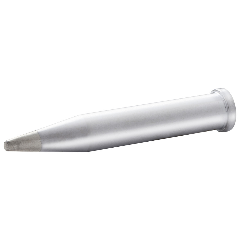 Soldering tip series XT, chisel shape, XT AL/1.6 x 1.0 mm, straight, long, 1 pie