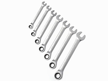 Metrisk spärrnyckel uppsättning om 7