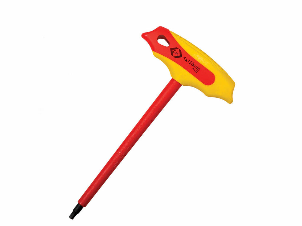 C.K Isolerad T-handtag Hexnyckel 4.0mm
