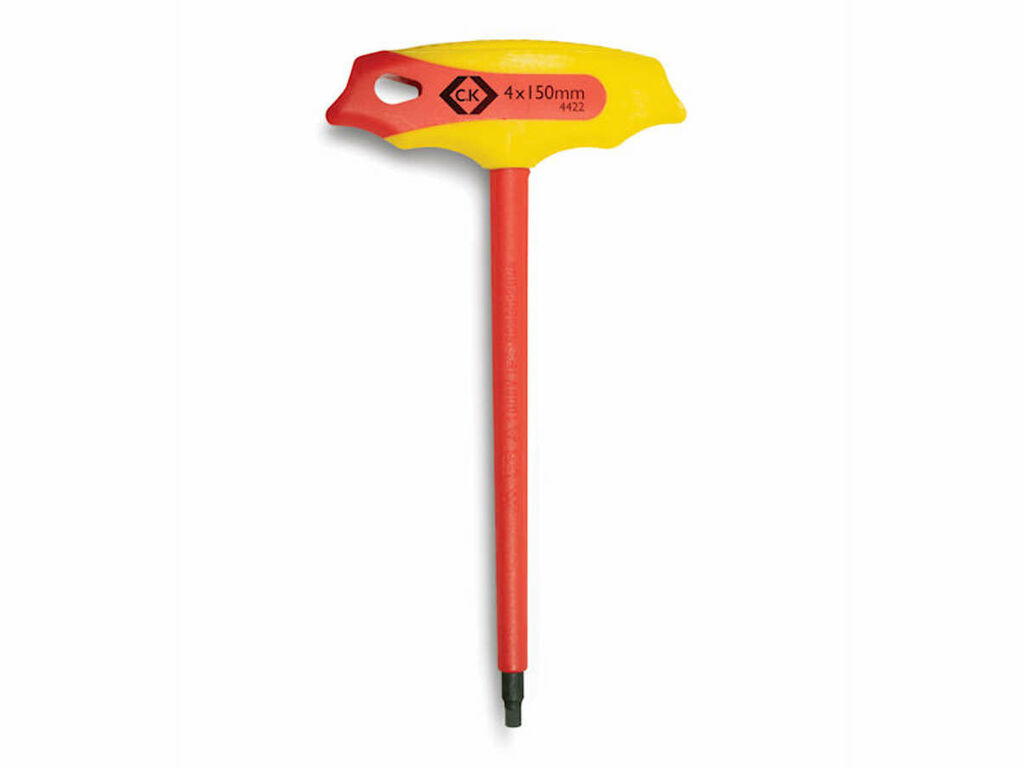 C.K Isolerad T-handtag Hexnyckel 4.0mm - 2