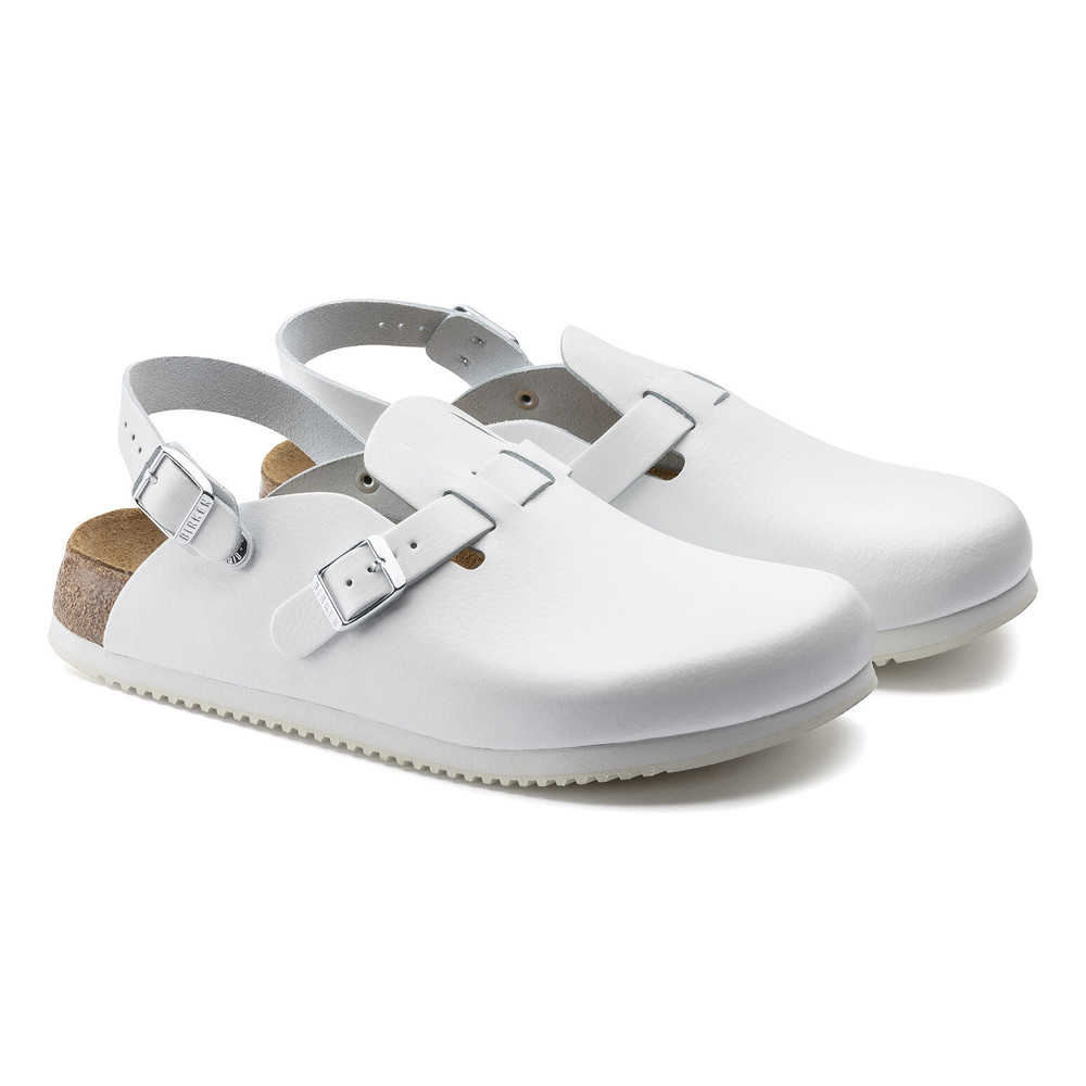 Clog Kay Superlauf, Natural Leather, white, normal, Size 40 - 4