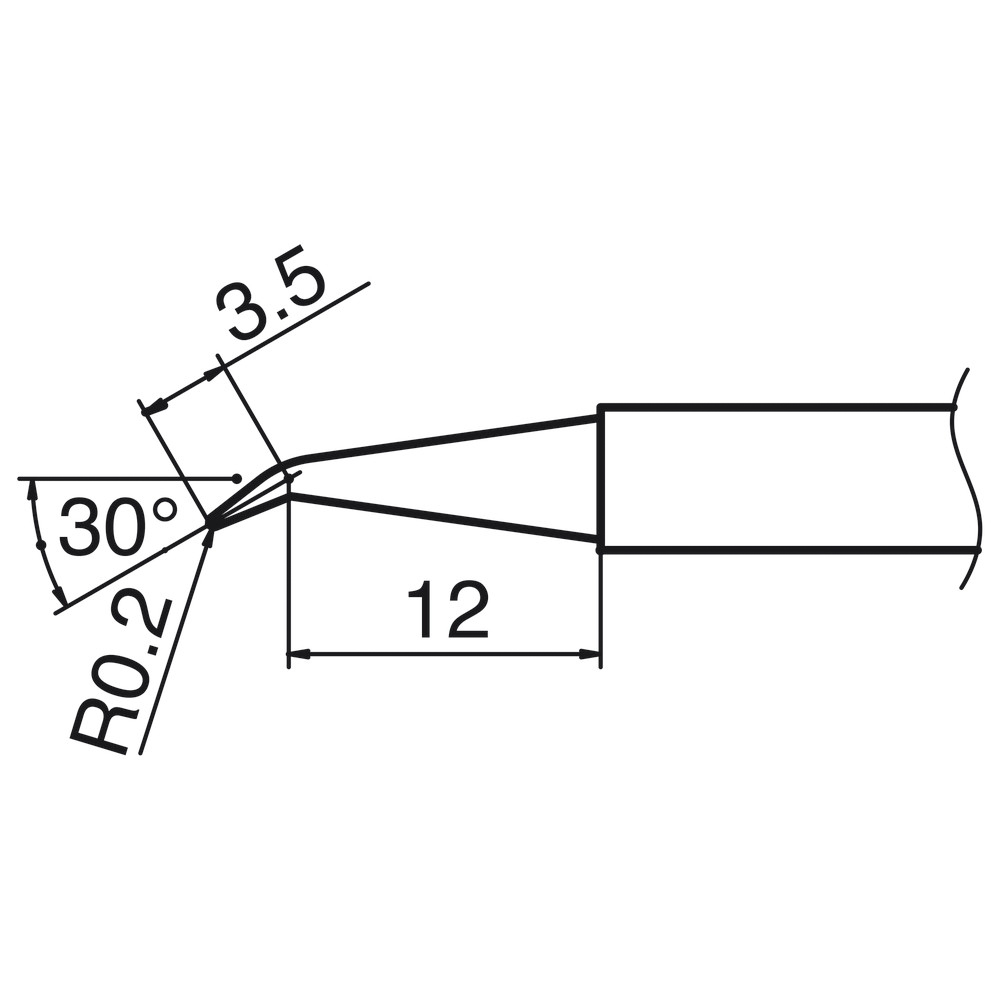 Komposit-lödspets serie T17, J02
