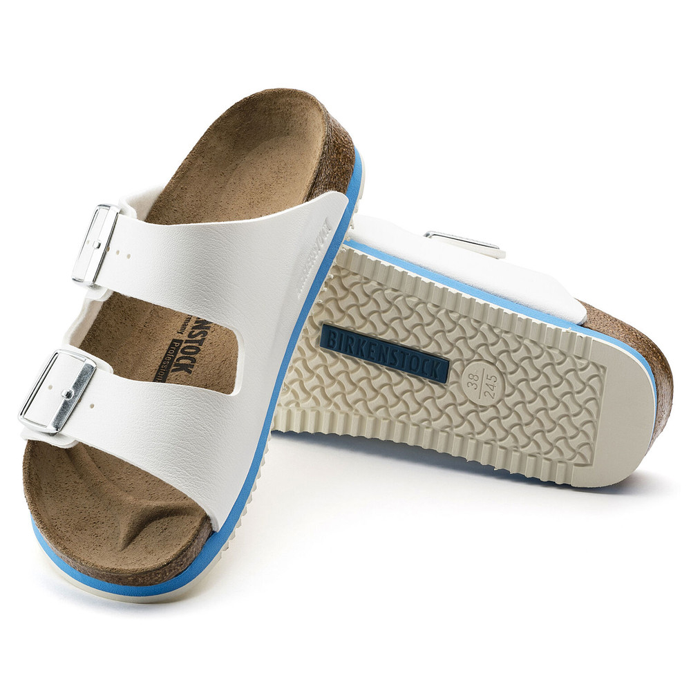 Sandal Arizona Super Grip, ko-Flor, vit, normal bredd, Storlek 41 - 2