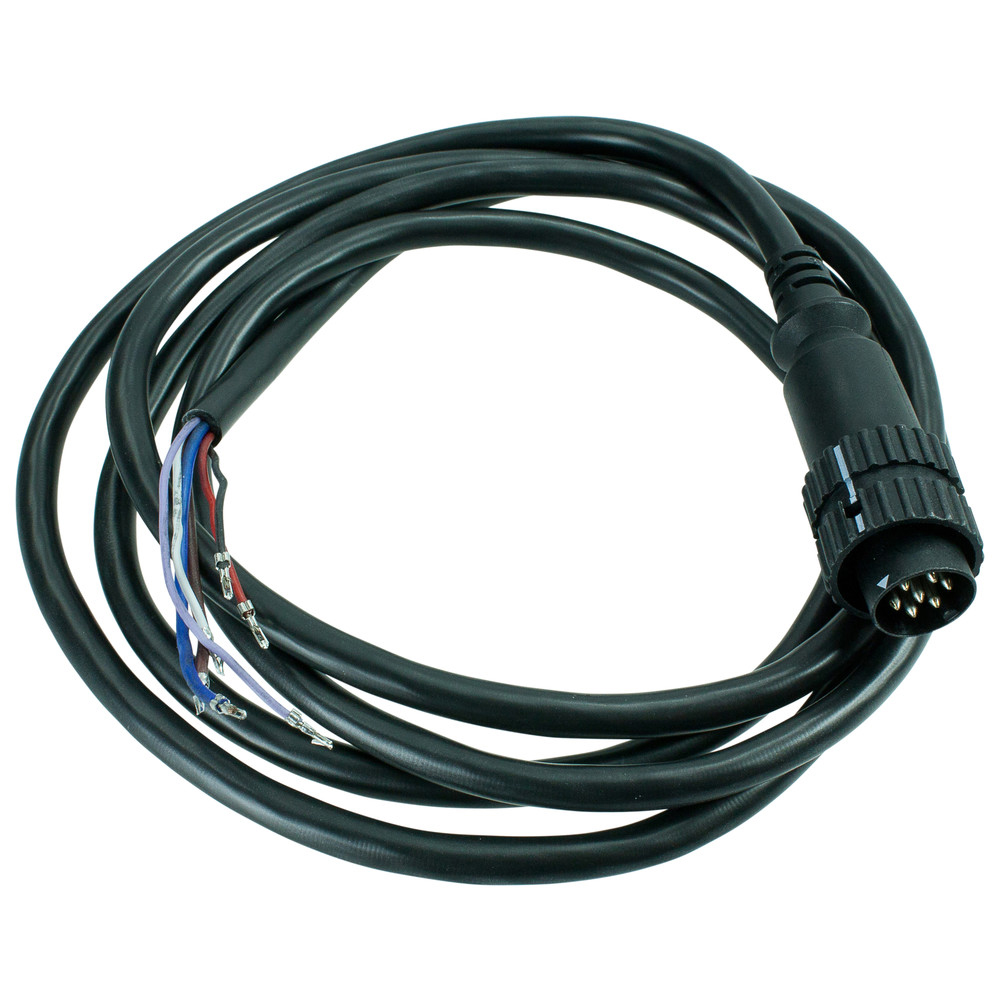 Silicone cable, with plug