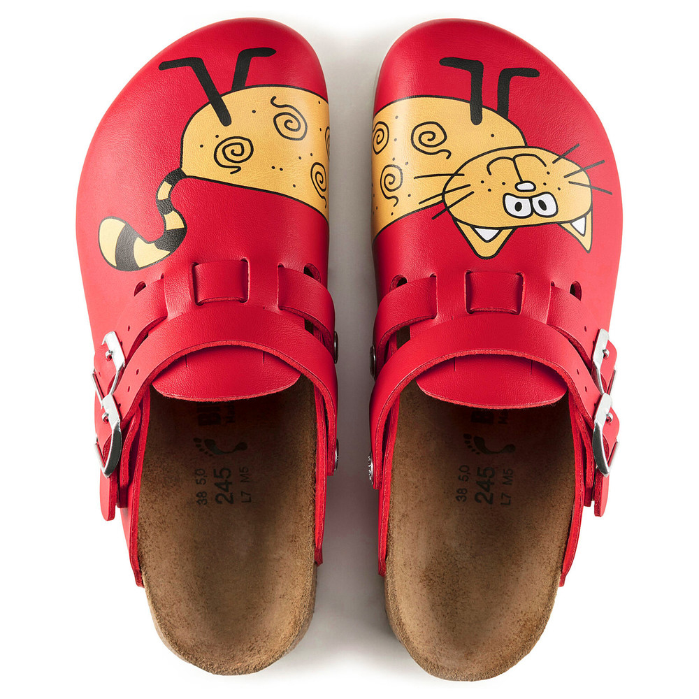 Clog Kay Superlauf, ko-Flor, Cat Red, narrow, Size 41 - 3