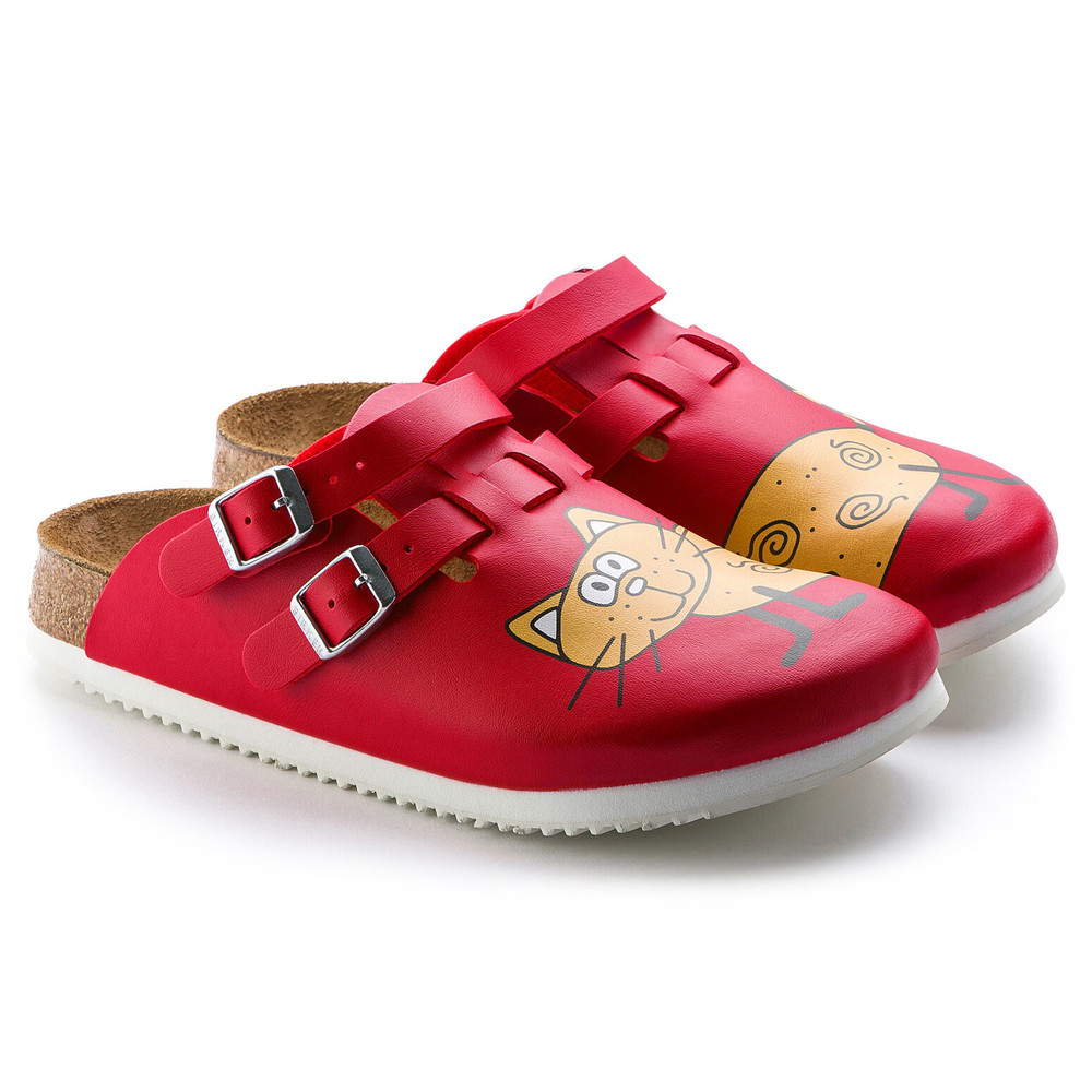 Clog Kay Superlauf, ko-Flor, Cat Red, narrow, Size 41 - 4