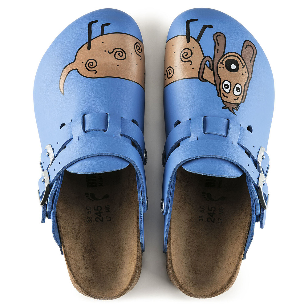 Clog Kay Superlauf, ko-Flor, Dog Blue, narrow, Size 42 - 3