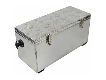 Aluminum battery box inv:360x180x240 mm