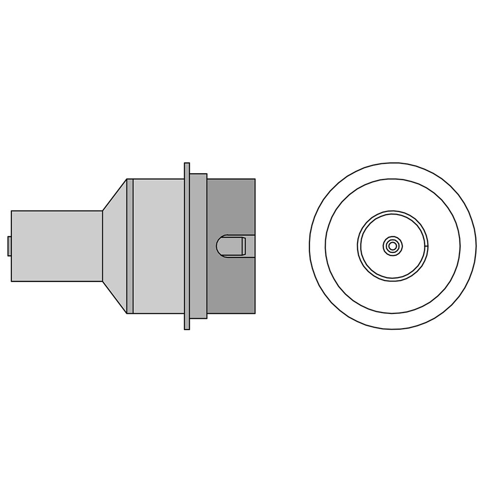 Hot gas nozzle type NR, NRV10, 10.0 mm, hot air nozzle with vacuum - 2