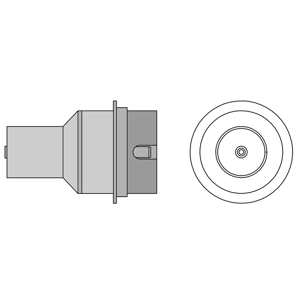 Hot gas nozzle type NR, NRV12, 12.0 mm, hot air nozzle with vacuum - 2