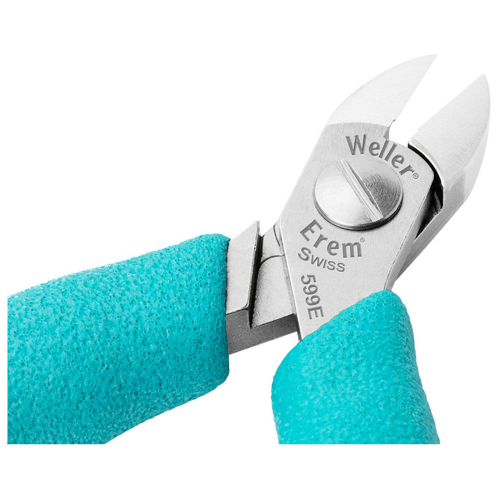 Diagonal cutters 599E, oval, short, robust head - 2