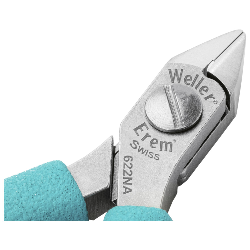 Diagonal cutters 622NB, pointed, recessed head, ESD - 2