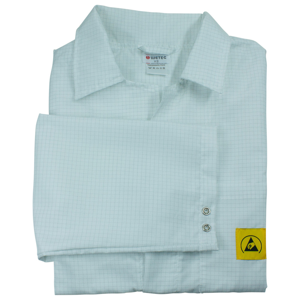 ESD work coat AM-156, ESD, 3XL, white