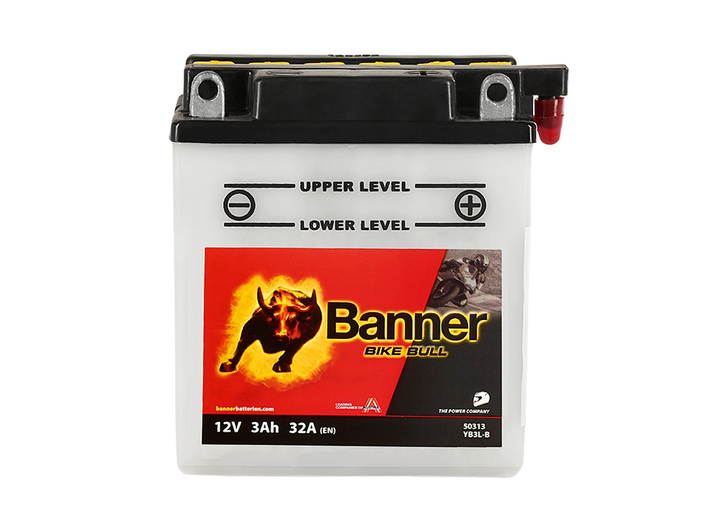Banner Mc Batteri YB3L-B  12V 3Ah