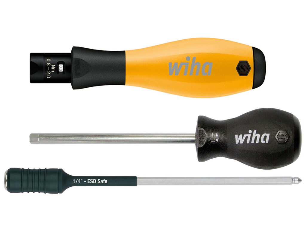 Torque screwdriver TorqueVario®-S ESD variably adjustable torque limit 0.4 - 1