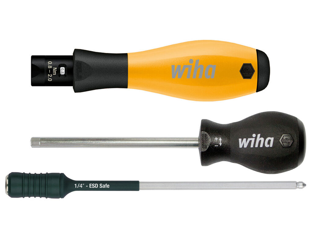 Torque screwdriver TorqueVario®-S ESD variably adjustable torque limit 0.5 - 2