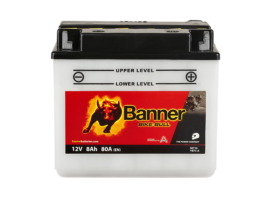 Banner Mc Batteri YB7C-A 12V 8Ah