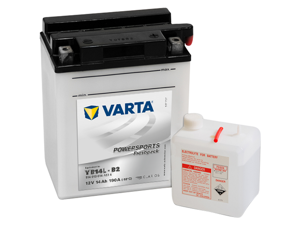 Varta Mc battery YB14L-B2 12v 14Ah