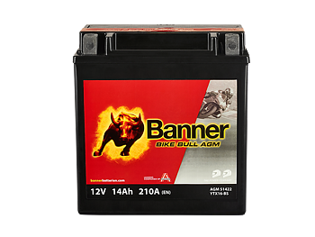 Banner Mc Batteri  AGM YTX16-BS 12V 14Ah