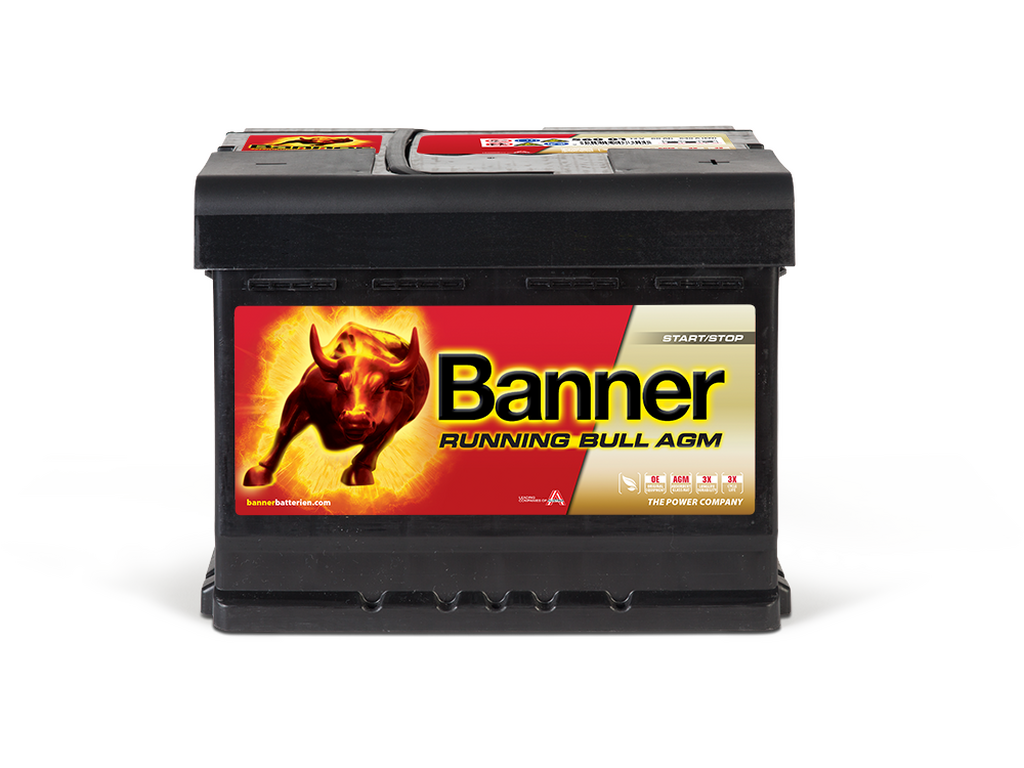 Banner Running Bull AGM 12v 60Ah