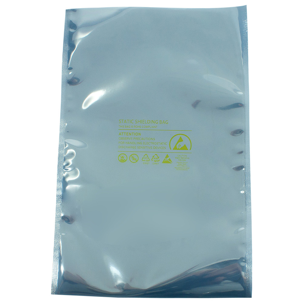Freestat avskärmningspåse, förslutningsbar, ESD, 203 x 406 mm (100-pack)