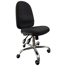 Comfort swivel chair, with castors, ESD