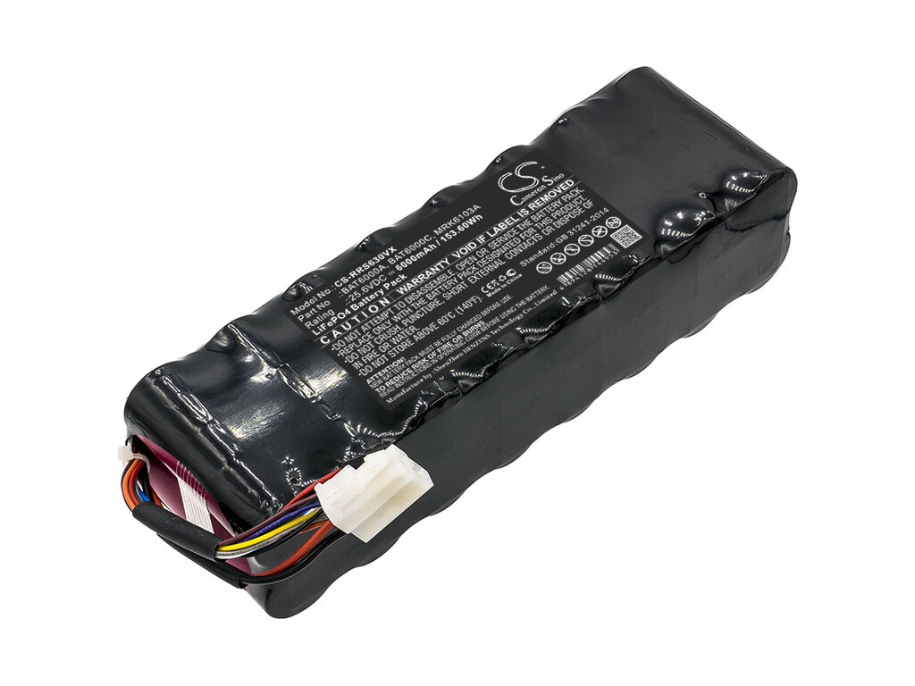 Battery Robomow, Clubcadet and others 25.6v 6Ah Li-ion - Etronix