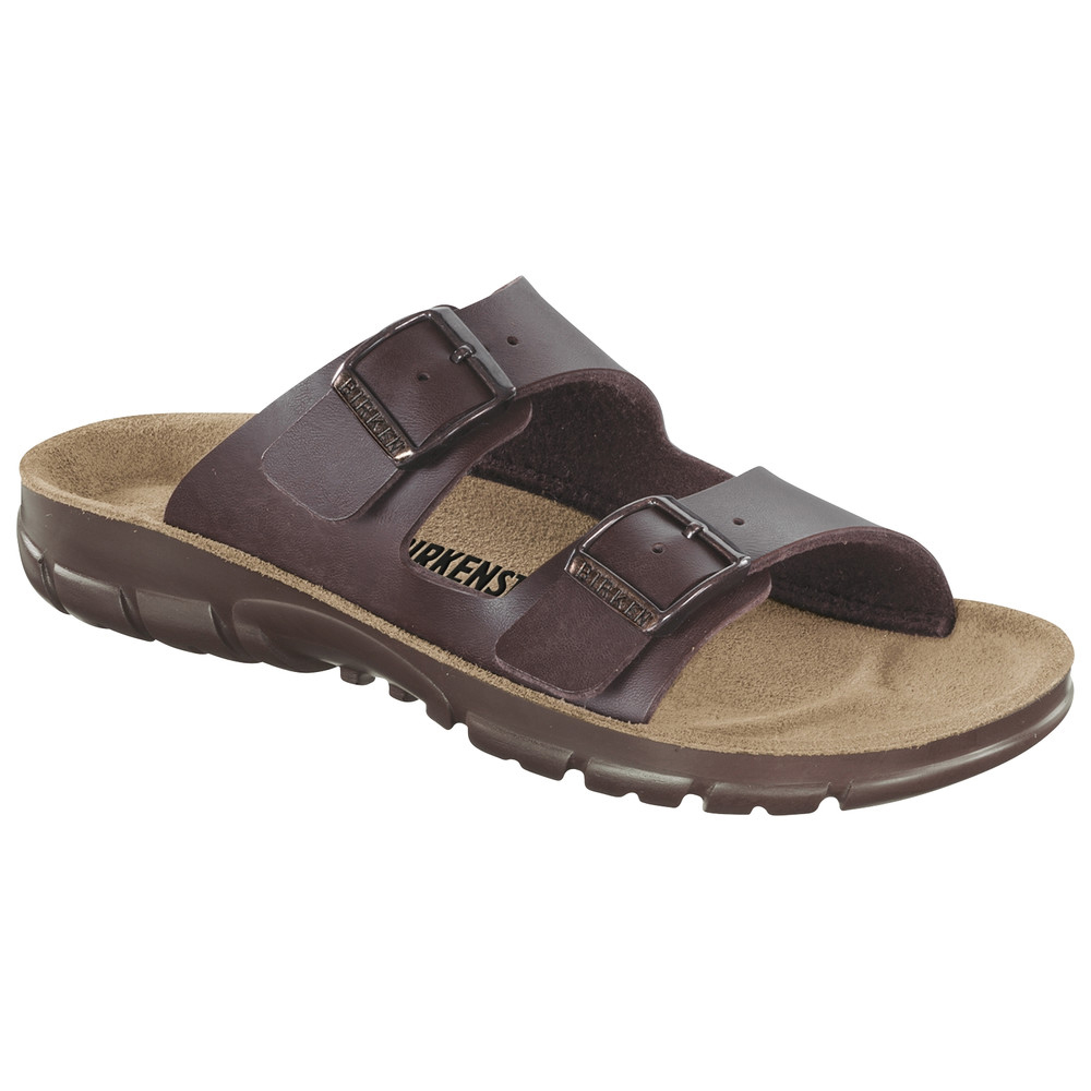 Sandal Bilbao, ko-Flor, mörkbrun, normal bredd,
