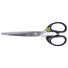 Scissors with conductive handles, ESD