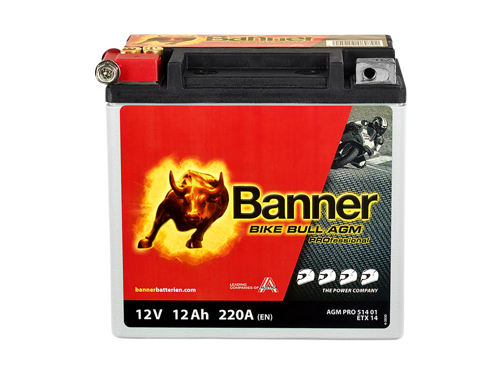 Banner Mc Battery AGM PRO ETX14 12V 12Ah