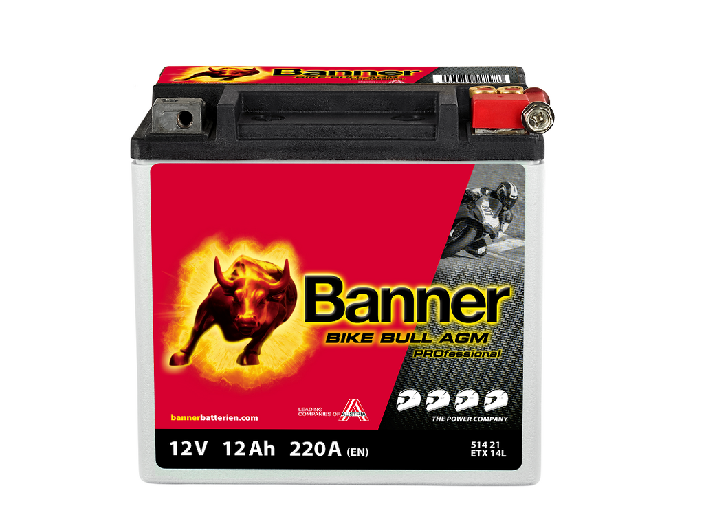 Banner Mc Battery AGM PRO ETX14L 12V 12Ah