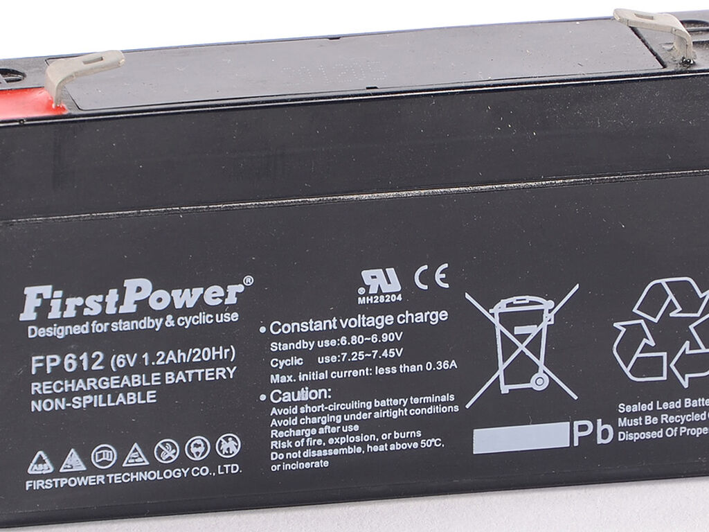 Firstpower Vrla 6v 1,2Ah