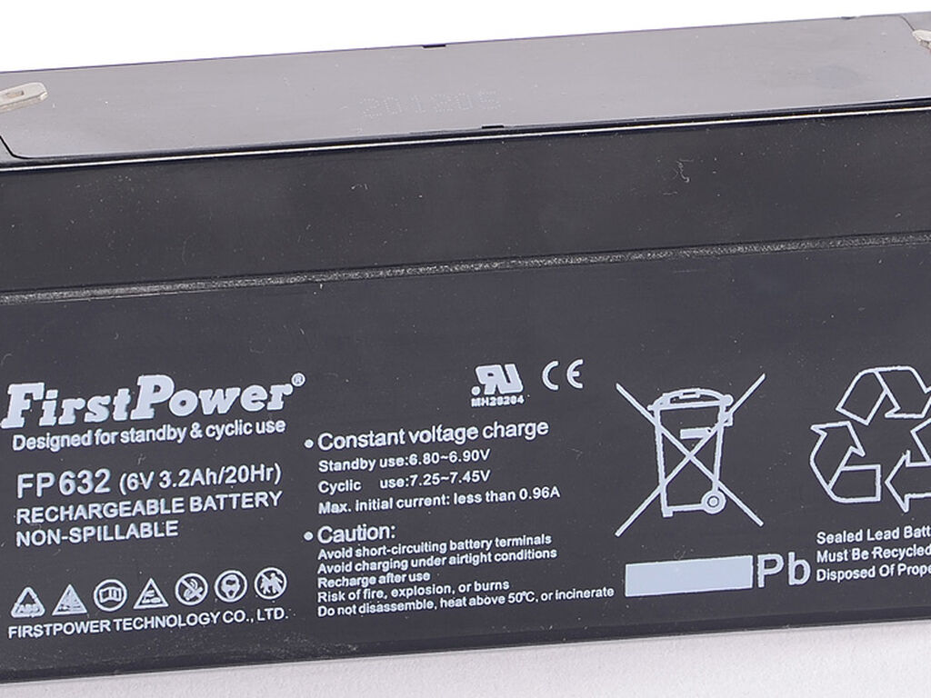 Firstpower Vrla 6v 3,2Ah