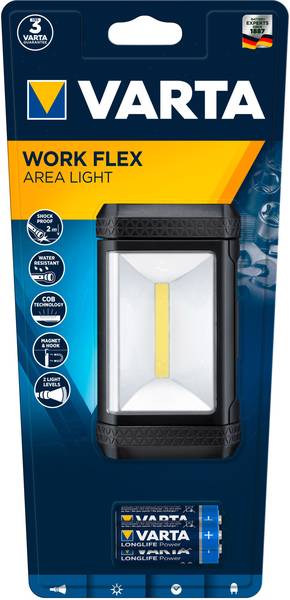 Varta Work Flex Area Light. 3AA Ingår