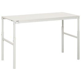 Arbetsbord TP, manuellt justerbart, ESD, 500 x 1 500 mm