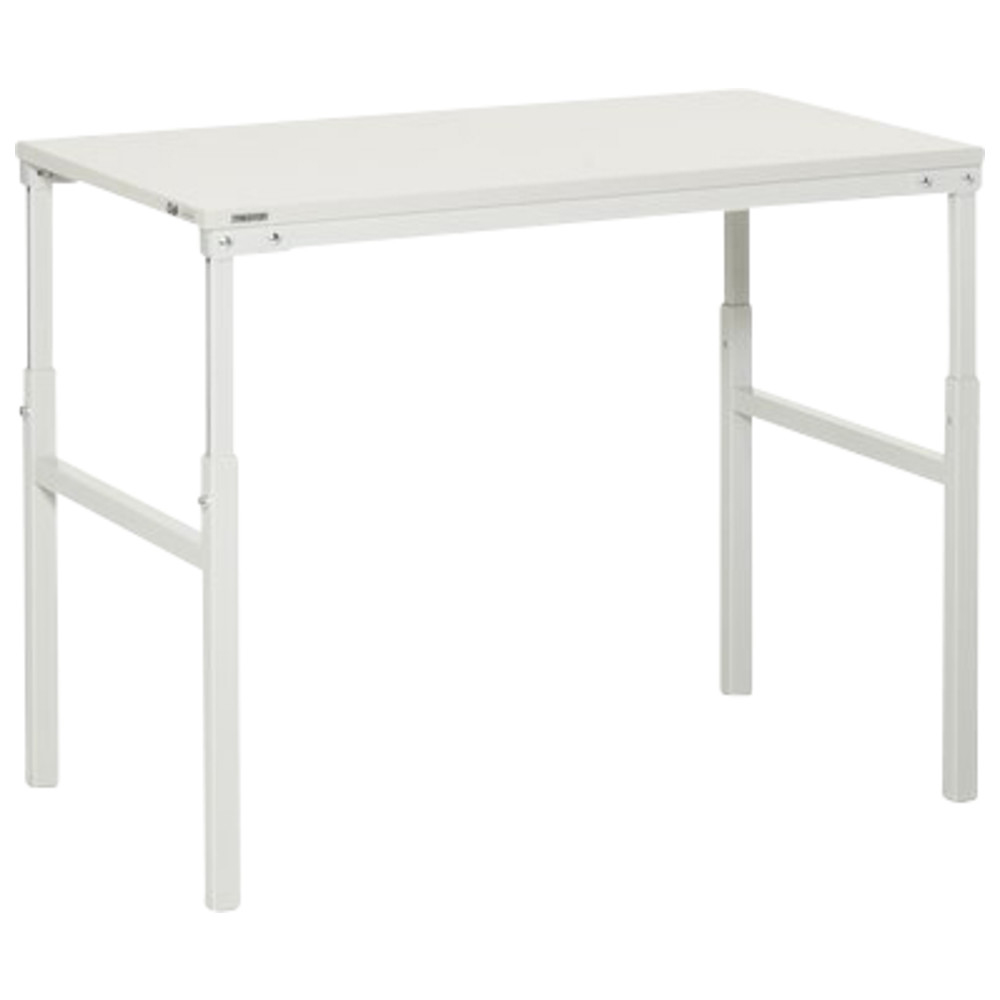 Arbetsbord TP, manuellt justerbart, ESD, 700 x 1 200 mm
