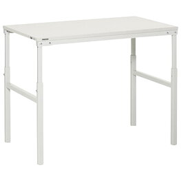 Arbetsbord TP, manuellt justerbart, ESD, 700 x 1 200 mm
